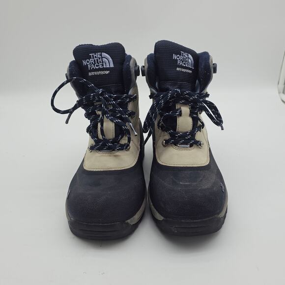 The North Face Women’s Primaloft Winter Boots Size 10 Waterproof Navy/White/Grey - Picture 2 of 8
